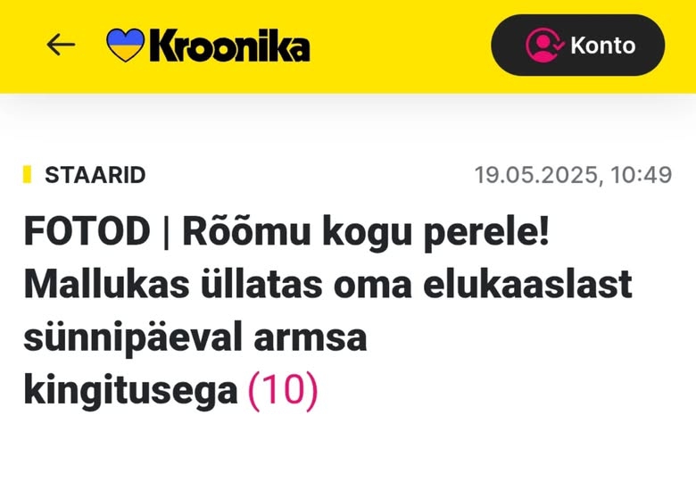 Mis kingitusega on tegu ?