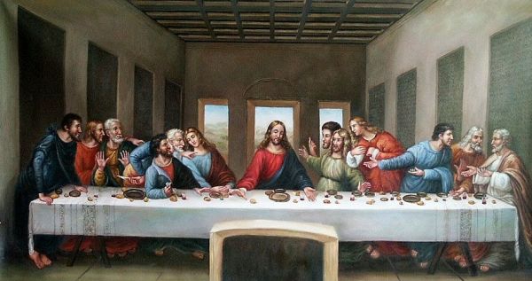 Leonardo da Vinci fresko Milanos kujutab hetke, mil Jeesus avaldab apostlile, et üks nende seast reedab ta. 