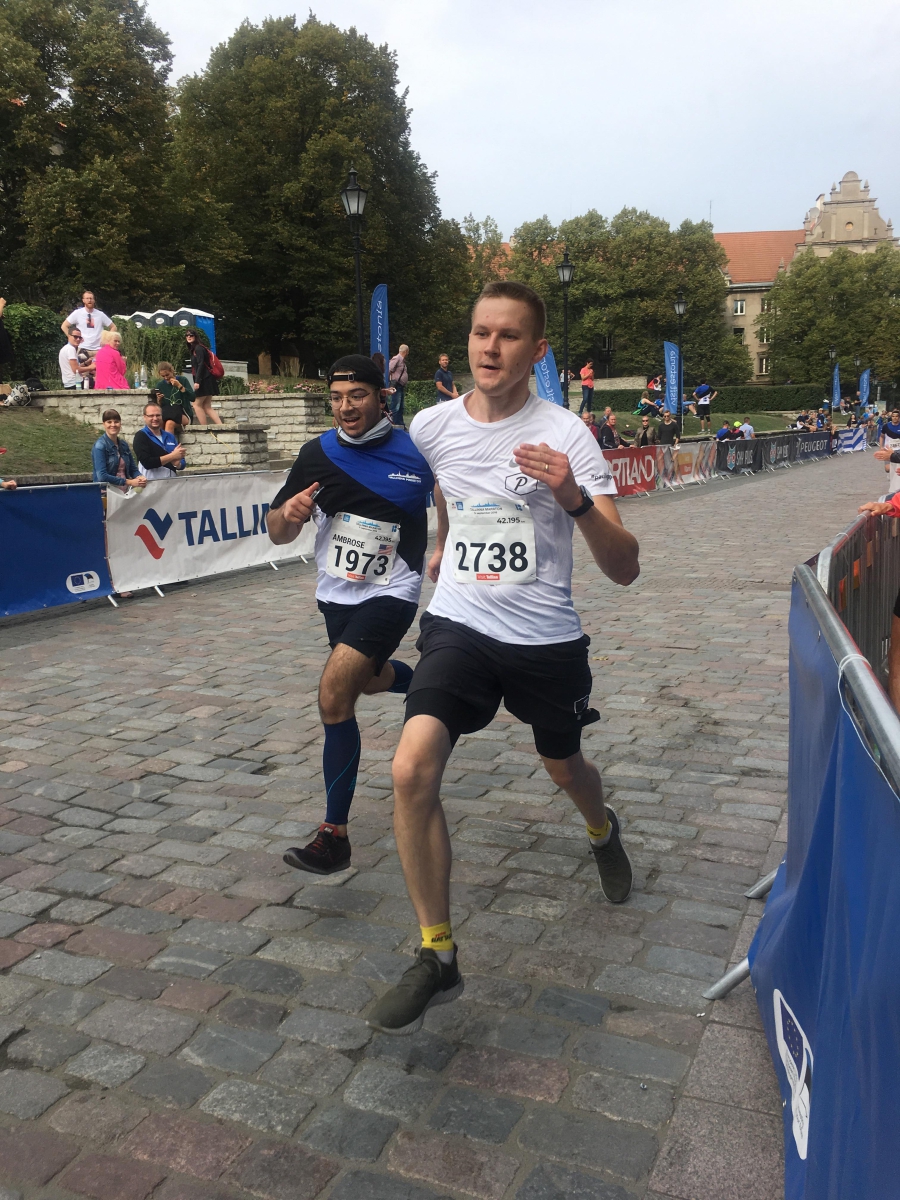 Mis aja saavutas Theodor 2018. aastal Tallinna Maratoni läbides? (30 minuti täpsusega)